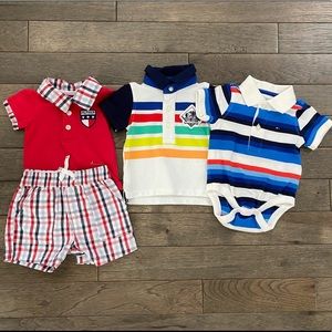 Tommy Hilfiger 3-6 month baby outfits bundle
